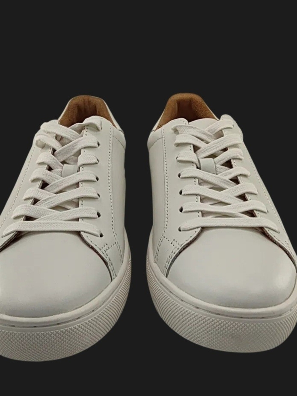 Quince Women's White Leather Athletic Sneakers Size 7